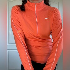 Quarter zip running long sleeve | Nike | medium